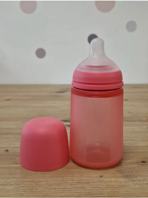 Suavinex cumisüveg SX Pro szimmetrikus etetőcumival, közepes folyású (M), OUTLET termék