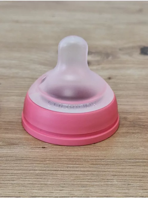 Suavinex cumisüveg SX Pro szimmetrikus etetőcumival, közepes folyású (M), OUTLET termék