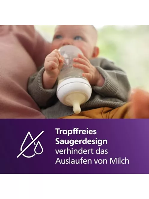 Philips AVENT Natural Response etetőcumi – 2 db-os  1-es folyáserősség 0 hó kortól, OUTLET termék