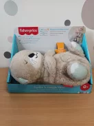 Fisher-Price szunnyadó vidra lágy zenével, OUTLET termék