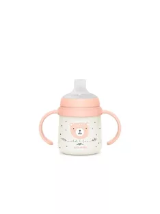   Suavinex itatópohár világító effektussal, csőrös pohár babáknak,150 ml, 6 hó+, OUTLET termék