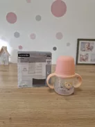 Suavinex itatópohár világító effektussal, csőrös pohár babáknak,150 ml, 6 hó+, OUTLET termék