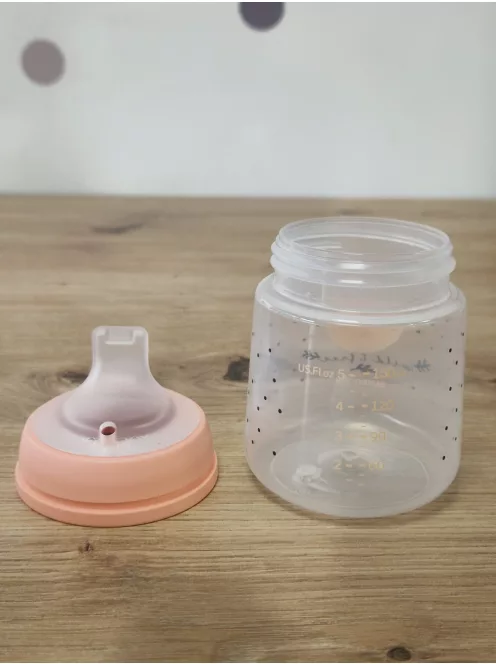 Suavinex itatópohár világító effektussal, csőrös pohár babáknak,150 ml, 6 hó+, OUTLET termék