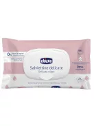 Chicco popsitörlő kattintós fedéllel, alkoholmentes, érzékeny bőrre 72 db OUTLET termék