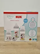 NUK Perfect Match cumisüveg és cumi ajándékszett újszülötteknek, 0–6 hó, 4 db OUTLET termék