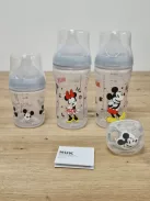 NUK Perfect Match cumisüveg és cumi ajándékszett újszülötteknek, 0–6 hó, 4 db OUTLET termék