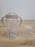 NUK Perfect Match itatópalack  6+ hónap 260 ml  kifolyásmentes itatópohár,majom mintás | 1 db OUTLET termék