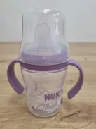 NUK Perfect Match ivástanuló cumisüveg  6+ hó, 150 ml  kifolyásmentes itatópohár, víziló 1 db OUTLET termék