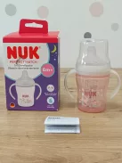 NUK Perfect Match itatópohár, 6+ hó, 150 ml  Sötétben világít  Nyuszis ,1 db OUTLET termék