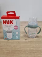 NUK Perfect Match ivástanuló palack  6+ hó 150 ml, kifolyásmentes itatópohár, bárány, 1 db OUTLET termék