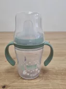 NUK Perfect Match ivástanuló palack  6+ hó 150 ml, kifolyásmentes itatópohár, bárány, 1 db OUTLET termék