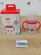 NUK Perfect Match ivástanuló palack 6+ hó 150 ml, Disney Minnie Mouse, 1 db OUTLET termék