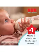 NUK First Choice Perfect Start cumisüveg ajándékszett újszülötteknek, 0–6 hónap, Bálna OUTLET termék