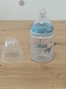 NUK First Choice Perfect Start cumisüveg ajándékszett újszülötteknek, 0–6 hónap, Bálna OUTLET termék