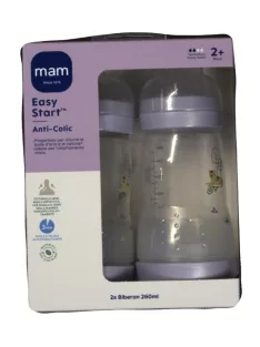   MAM Easy Start cumisüveg, 260 ml 2 db-os szett OUTLET termék