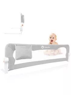  Lionelo Eva leesésgátló rács gyerekágyhoz, 150 x 42 cm OUTLET termék