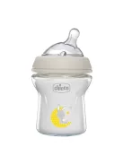 Chicco Natural Feeling kólika elleni üvegből cumisüveg 0+ hónapos kortól, 150 ml OUTLET termék