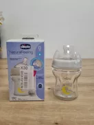 Chicco Natural Feeling kólika elleni üvegből cumisüveg 0+ hónapos kortól, 150 ml OUTLET termék
