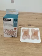 Suavinex Zero Zero cumi újszülötteknek, 2 db-os, 0–6 hó, hipoallergén, szilikon, medium OUTLET termék