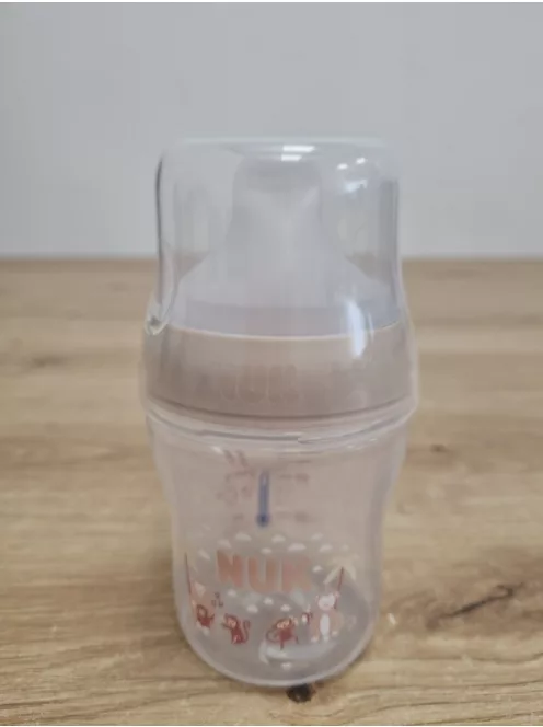 NUK Perfect Match cumisüveg  0+ hó 150 ml  hőérzékelős, majom mintás, 1 db OUTLET termék