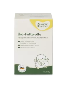  Grünspecht bio juhgyapjú lanolintartalommal, baba és mama ápolásra, 50 g OUTLET termék