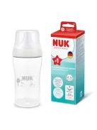 NUK Perfect Match cumisüveg 3+ hónapos kortól 260 ml hőérzékelős, bárány OUTLET termék