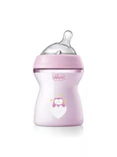   Chicco Natural Feeling anti-kólikás cumisüveg 2+ hónapos kortól, 250 ml OUTLET termék