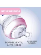 Chicco Natural Feeling anti-kólikás cumisüveg 2+ hónapos kortól, 250 ml OUTLET termék