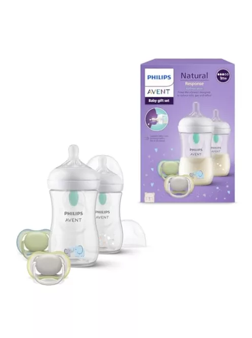 AVENT Natural Response cumisüveg ajándékszett babáknak (SCD657/12 modell) OUTLET termék