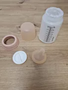 Suavinex Zero Zero anti-kolik cumisüveg, szilikon etetőcumival (M), 3 hónapos kortól, 270 ml OUTLET termék