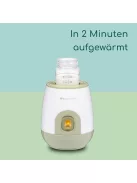 Bebeconfort Express elektromos cumisüveg-melegítő, fehér-zöld OUTLET termék