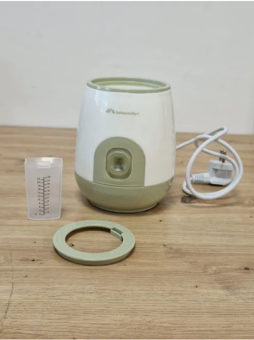 Bebeconfort Express elektromos cumisüveg-melegítő, fehér-zöld OUTLET termék