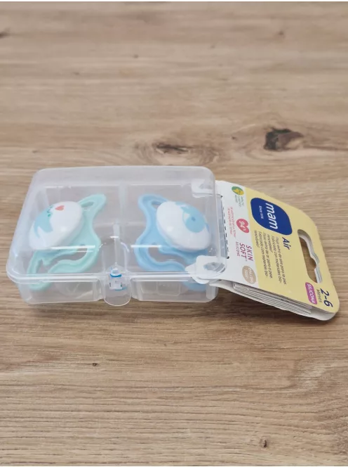 Mam Air szilikon cumi szett, 2db 2-6 hó OUTLET termék