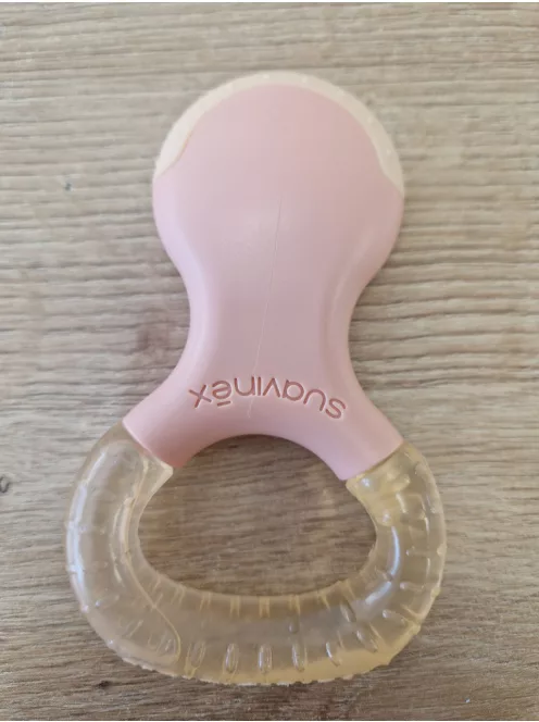 Suavinex hűsítő rágóka 4 hónapos kortól rózsaszín OUTLET termék