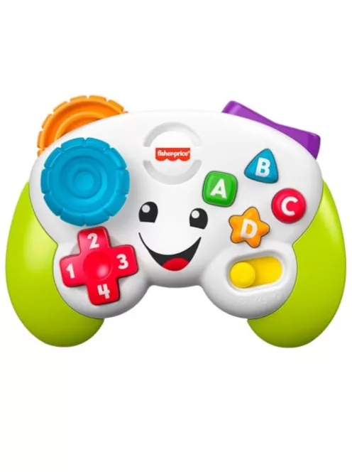 Fisher-Price Első konzol-távirányítóm zenével és fényekkel 6 hónapos kortól, többnyelvű változat: angol, olasz, portugál, spanyol OUTLET termék