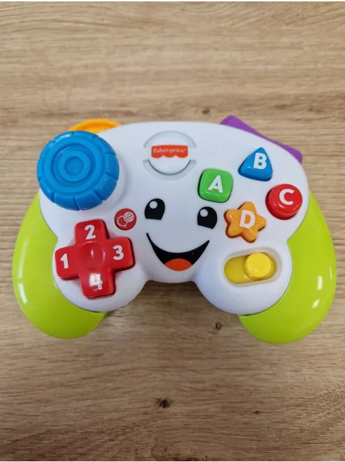 Fisher-Price Első konzol-távirányítóm zenével és fényekkel 6 hónapos kortól, többnyelvű változat: angol, olasz, portugál, spanyol OUTLET termék