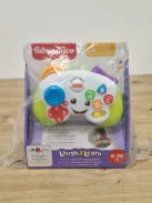 Fisher-Price Első konzol-távirányítóm zenével és fényekkel 6 hónapos kortól, többnyelvű változat: angol, olasz, portugál, spanyol OUTLET termék