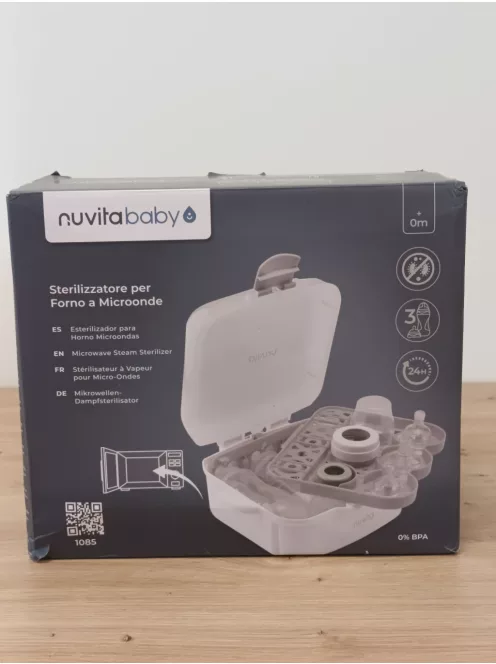Nuvita mikrohullámú sterilizáló OUTLET termék