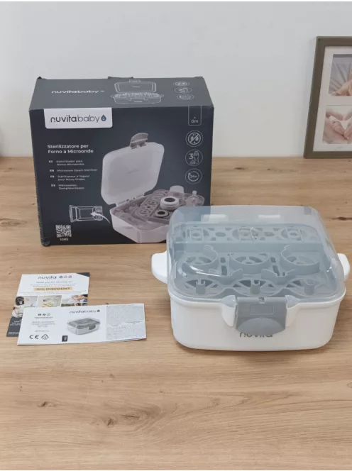 Nuvita mikrohullámú sterilizáló OUTLET termék