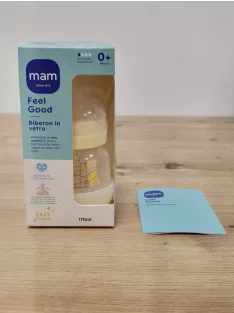 MAM cumisüveg 130 ml,1-es etetőcumival OUTLET termék