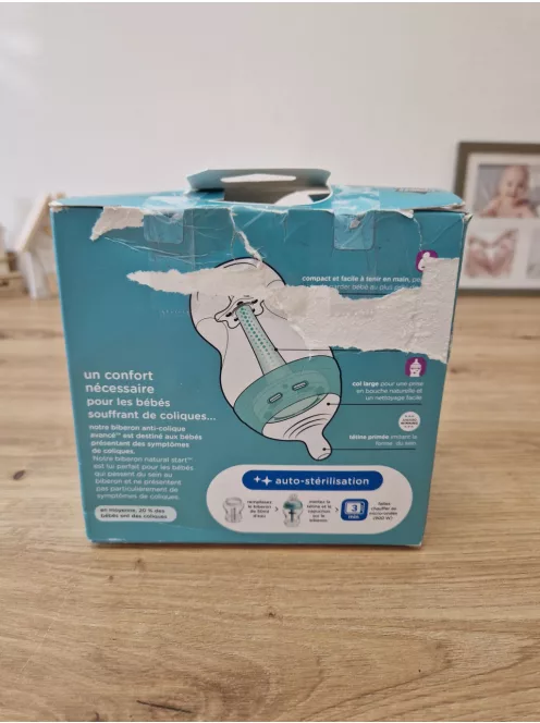 Tommee Tippee Anti-Colic cumisüveg szett 0+, 2 x 260ml OUTLET termék