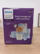 Philips AVENT anyatej-tároló , tárolópoharak fedéllel 10 db OUTLET termék