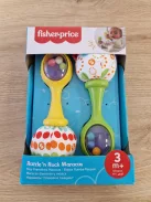 Fisher-Pricecsörgő szett – 2 db csörgő színes golyókkal 3 hónapos kortól OUTLET termék