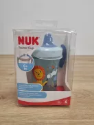 NUK Trainer Cup itatópohár  230 ml BPA-mentes kék zebra, műanyag OUTLET termék