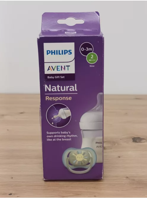 Philips AVENT  Natural Response cumisüveg 125 ml, 2-es cumival OUTLET termék