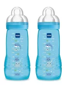 MAM Easy Start  320 ml, cumisüveg 4+ hónapos kortól, 3-as méretű itatócumival OUTLET termék