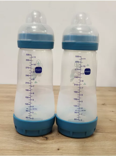 MAM Easy Start  320 ml, cumisüveg 4+ hónapos kortól, 3-as méretű itatócumival OUTLET termék