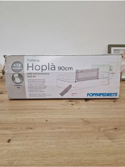 Foppapedretti Hoplà leesésgátló 90 cm, fehér OUTLET termék