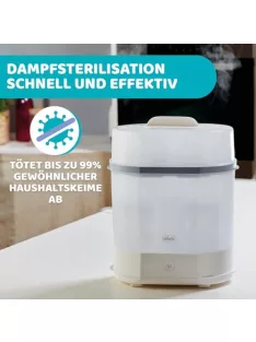 Chicco gőzsterilizáló 3 az 1-ben OUTLET termék