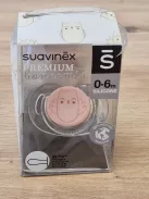 Suavinex  fiziológiás cumi - szimmetrikus SX Pro cumifejjel szilikon cumi, 0-6 hónapos babáknak OUTLET termék
